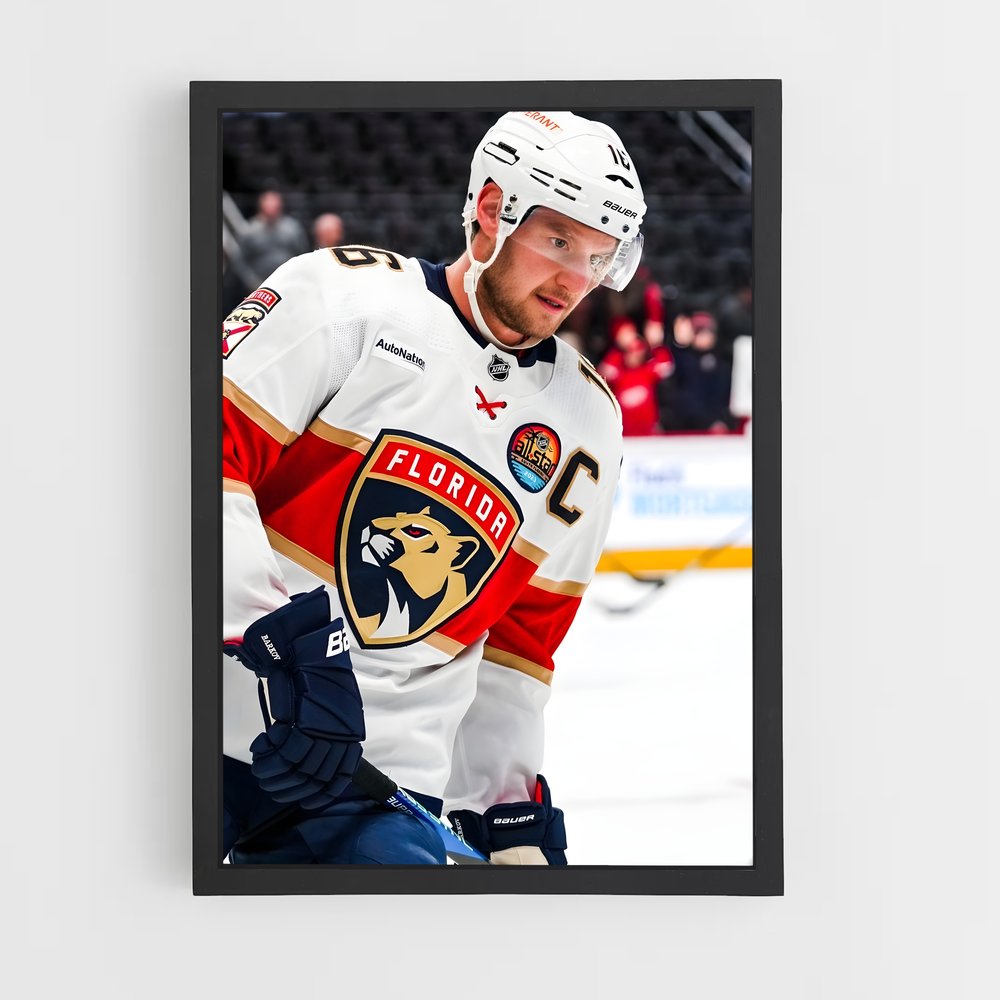 Poster La Glisse Électrisante – affiche Hockey sur glace (vue 2)